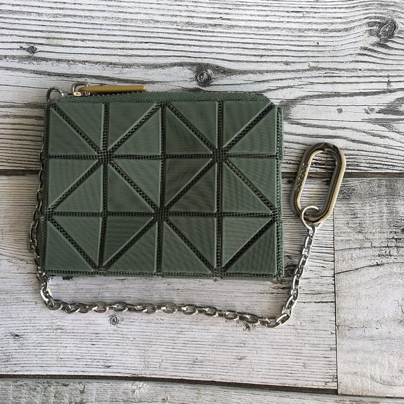 Bao Bao Issey Miyake Geometric Pattered Coin Purse - Picture 1 of 5